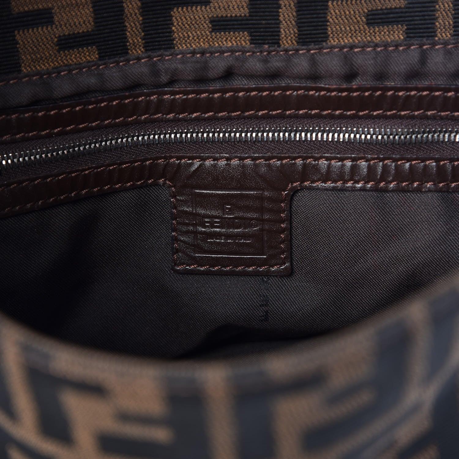 Fendi Zucca Mama Baguette Tobacco 6 of 6