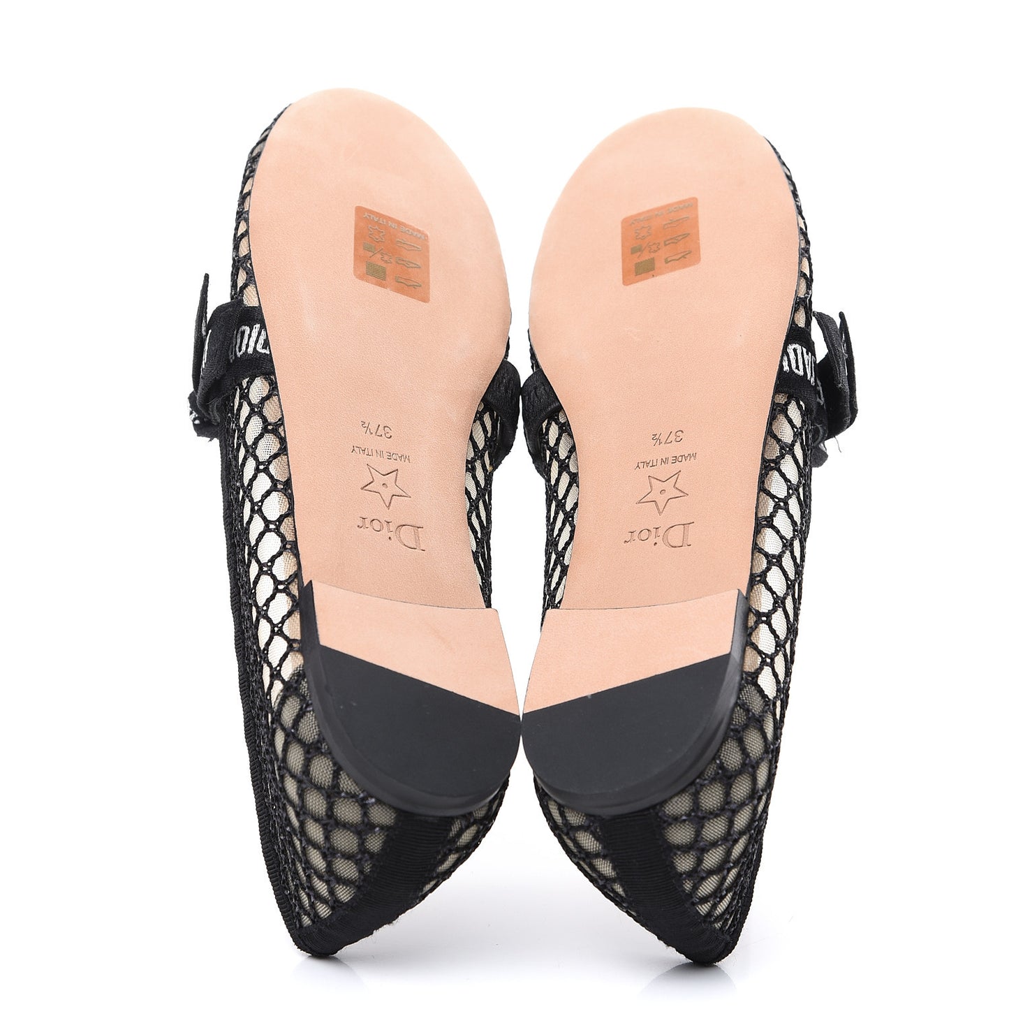 Resille Ribbon Miss J'Adior Ballet Flat 37.5 Black