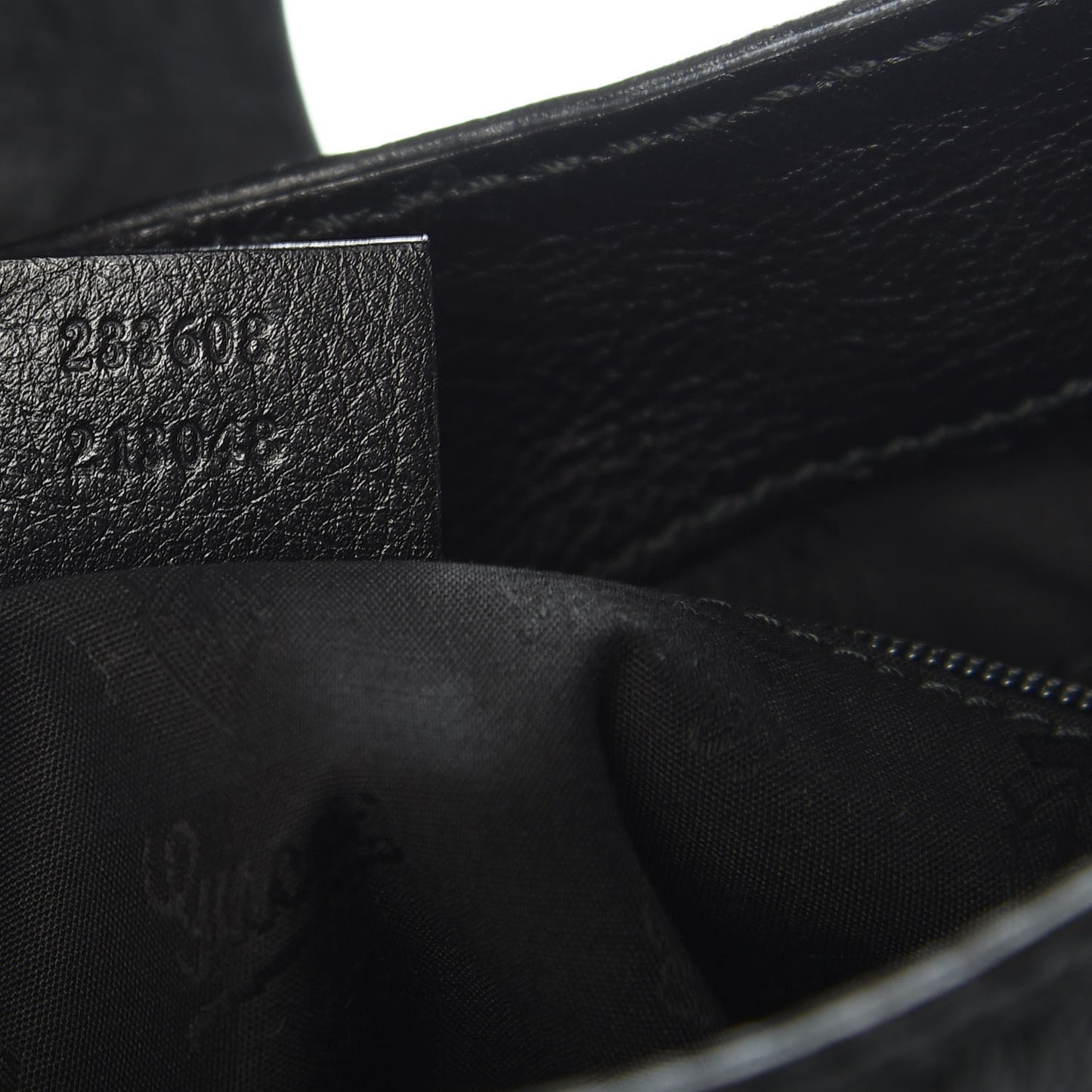 Guccissima Medium New Ladies Web Hobo Black