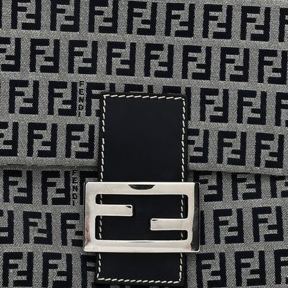 Fendi Zucchino Mama Baguette Navy 7 of 10