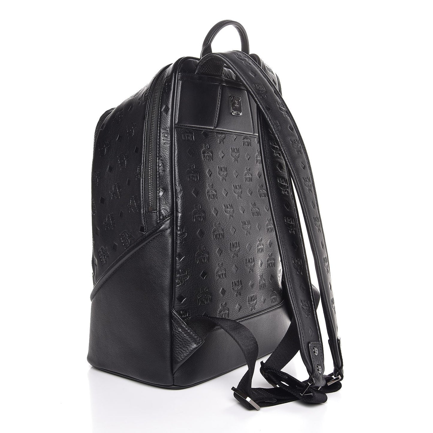 Calfskin Ottomar Monogram Duke Backpack Black