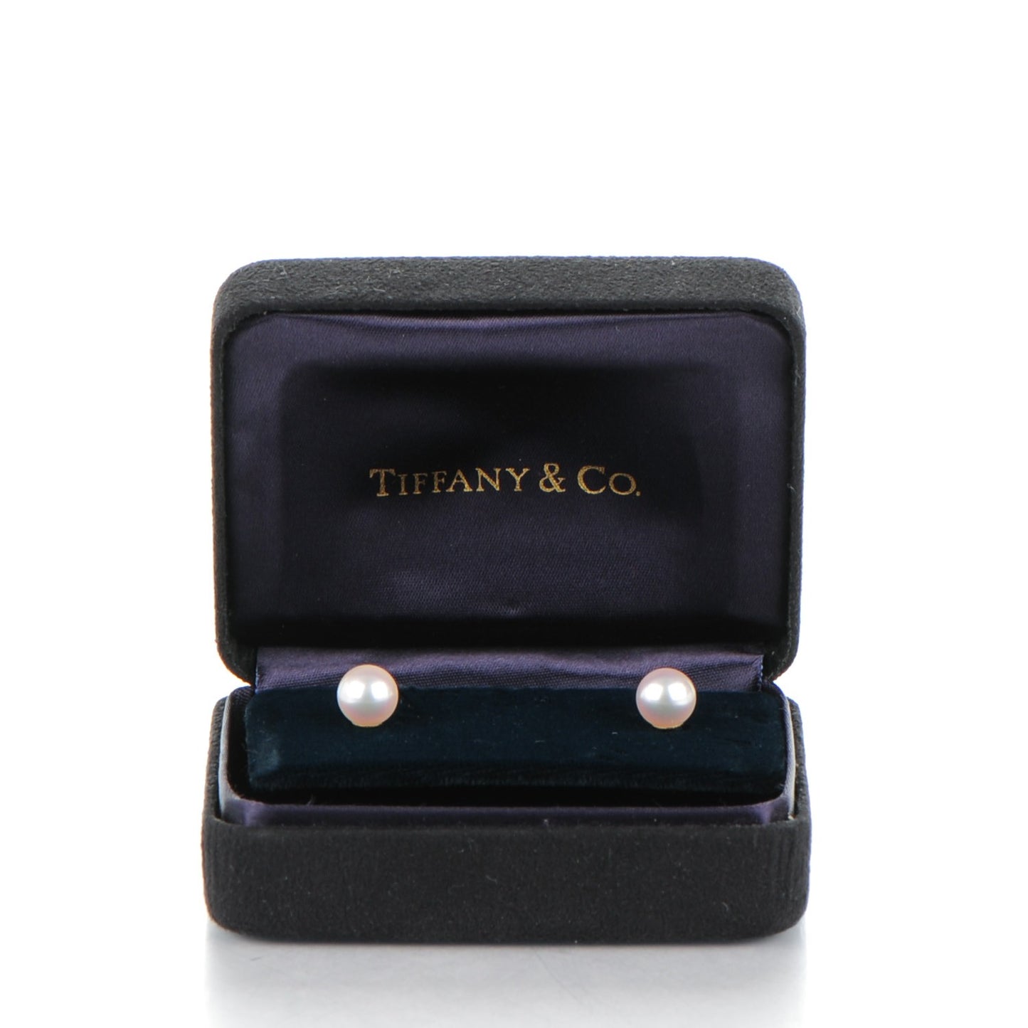 18K Yellow Gold 8mm Pearl Stud Earrings