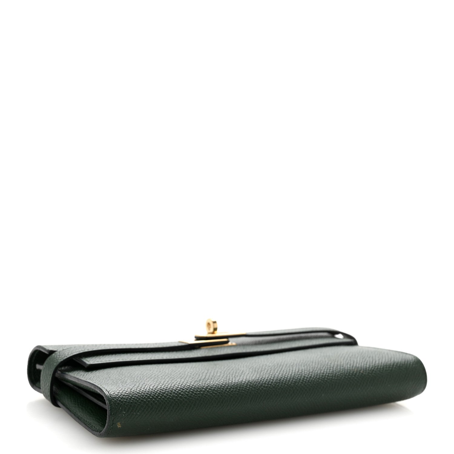 Hermes Epsom Kelly Longue Wallet Vert Anglais 4 of 10