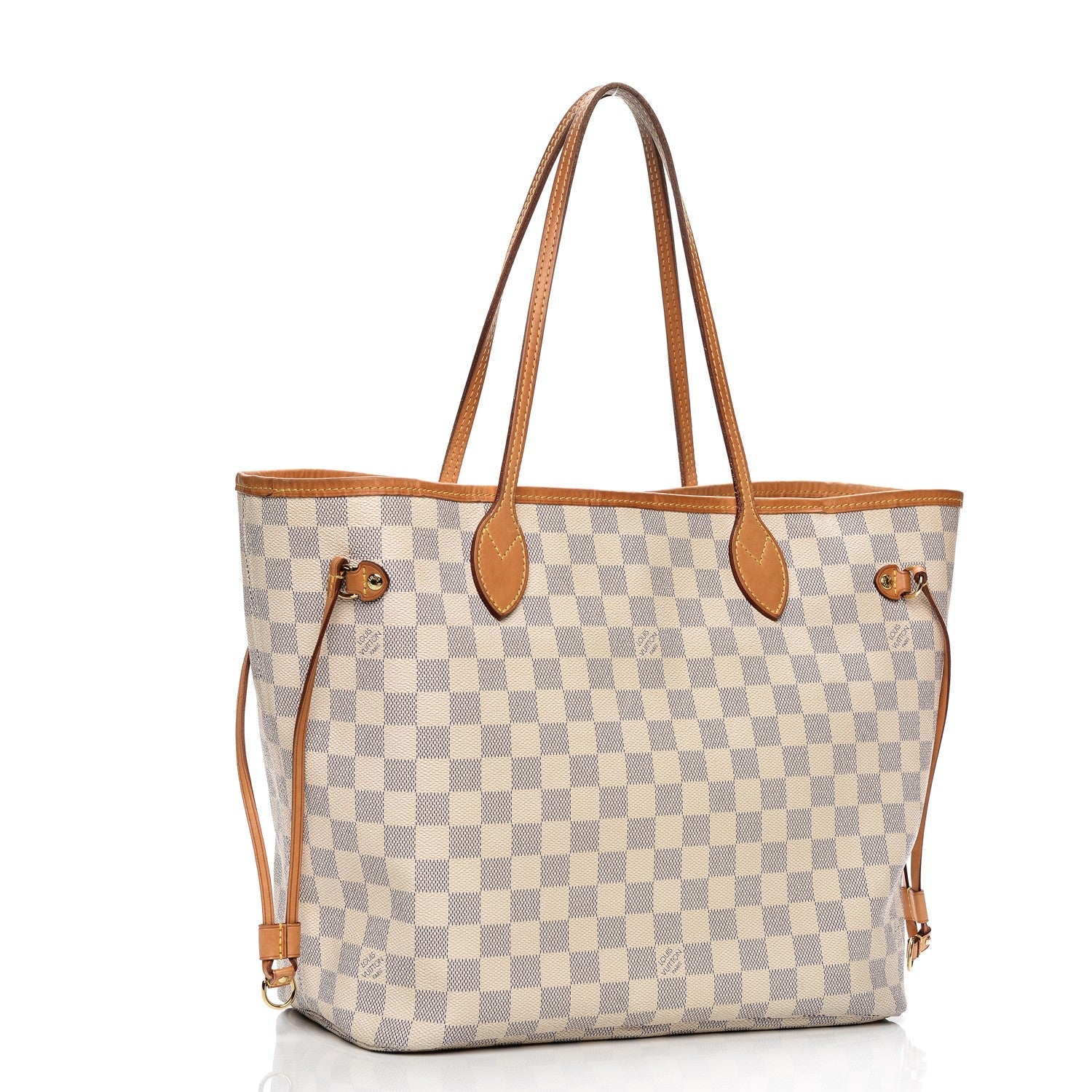 Louis Vuitton Damier Azur Neverfull MM 3 of 15