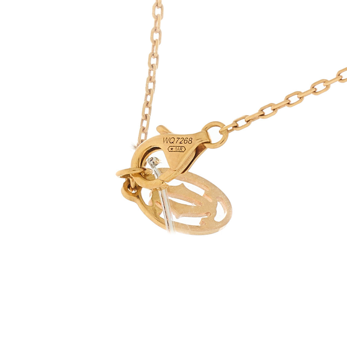 Cartier 18K Pink Gold Diamond SM D'Amour Pendant Necklace 5 of 5