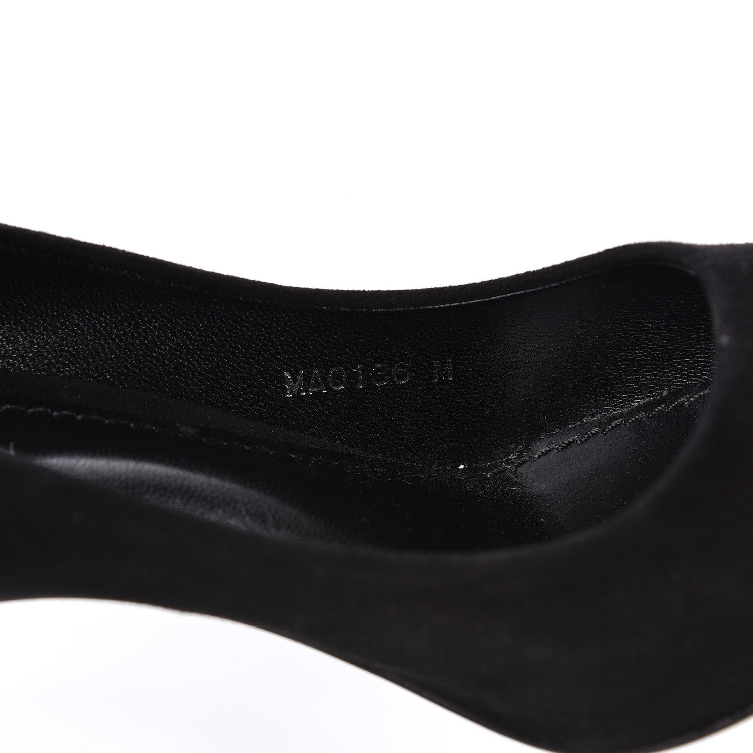 Louis Vuitton Rendez Vous Suede Pumps 35 Black 9 of 9