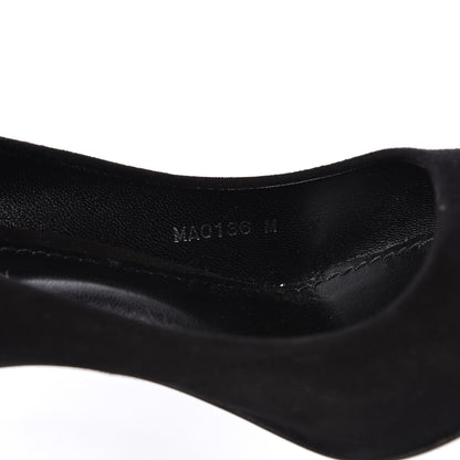 Louis Vuitton Rendez Vous Suede Pumps 35 Black 9 of 9