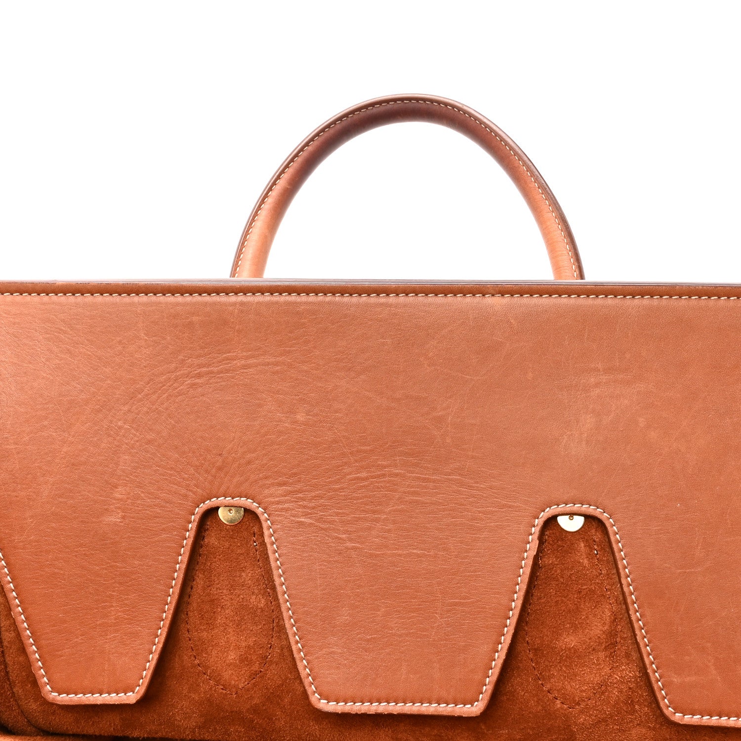 Celine Natural Calfskin Mini Tie Knot Tote Tan 12 of 19
