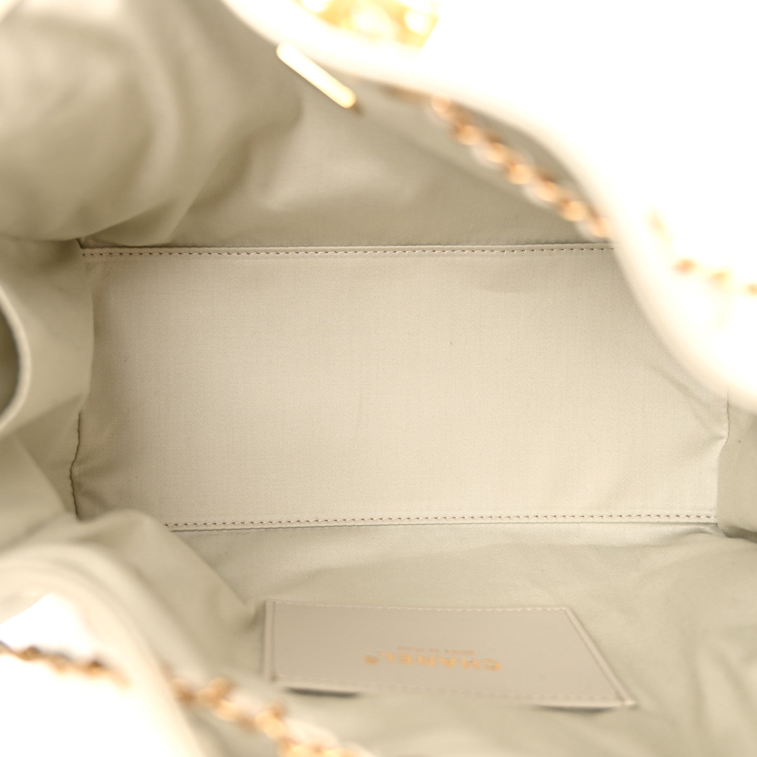 Chanel Caviar Quilted Small Chanel 25 Handbag Light Grey 5 of 10