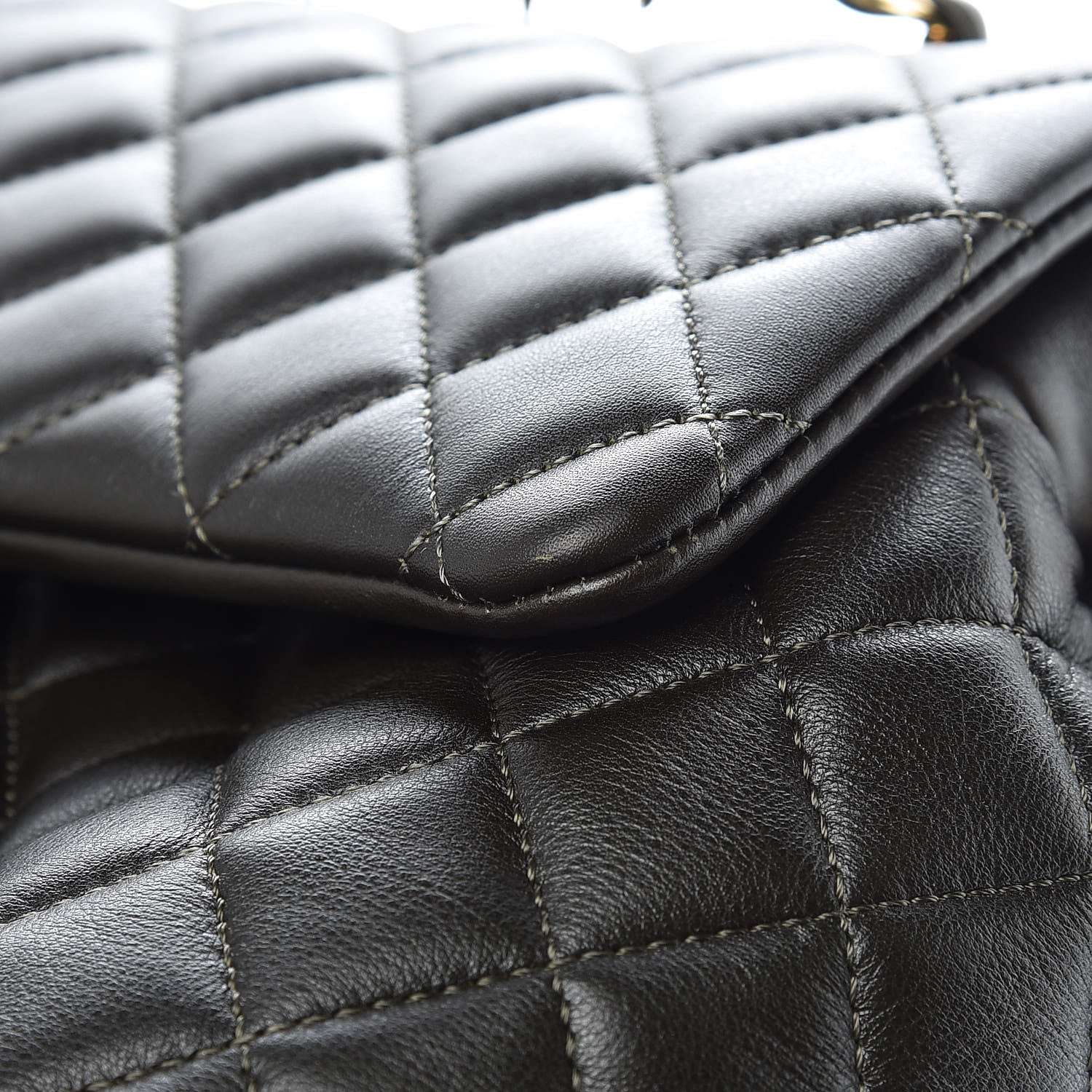 Chanel Calfskin Quilted Large Urban Spirit Backpack Dark Brown 10 of 10