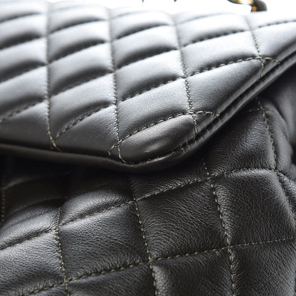 Chanel Calfskin Quilted Large Urban Spirit Backpack Dark Brown 10 of 10