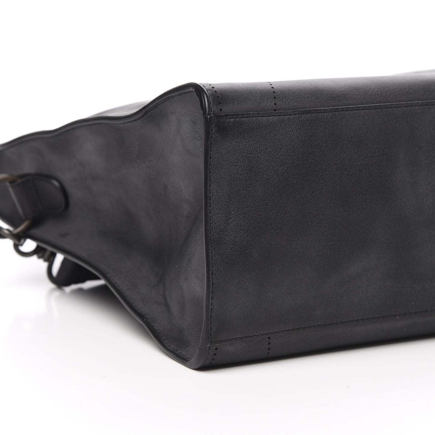 Veau Soyeux Perforated Blackout Hardware City Black