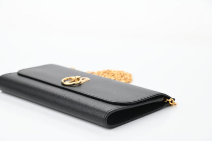 Mulberry Small Classic Grain Amberley Convertible Clutch Black 13 of 14