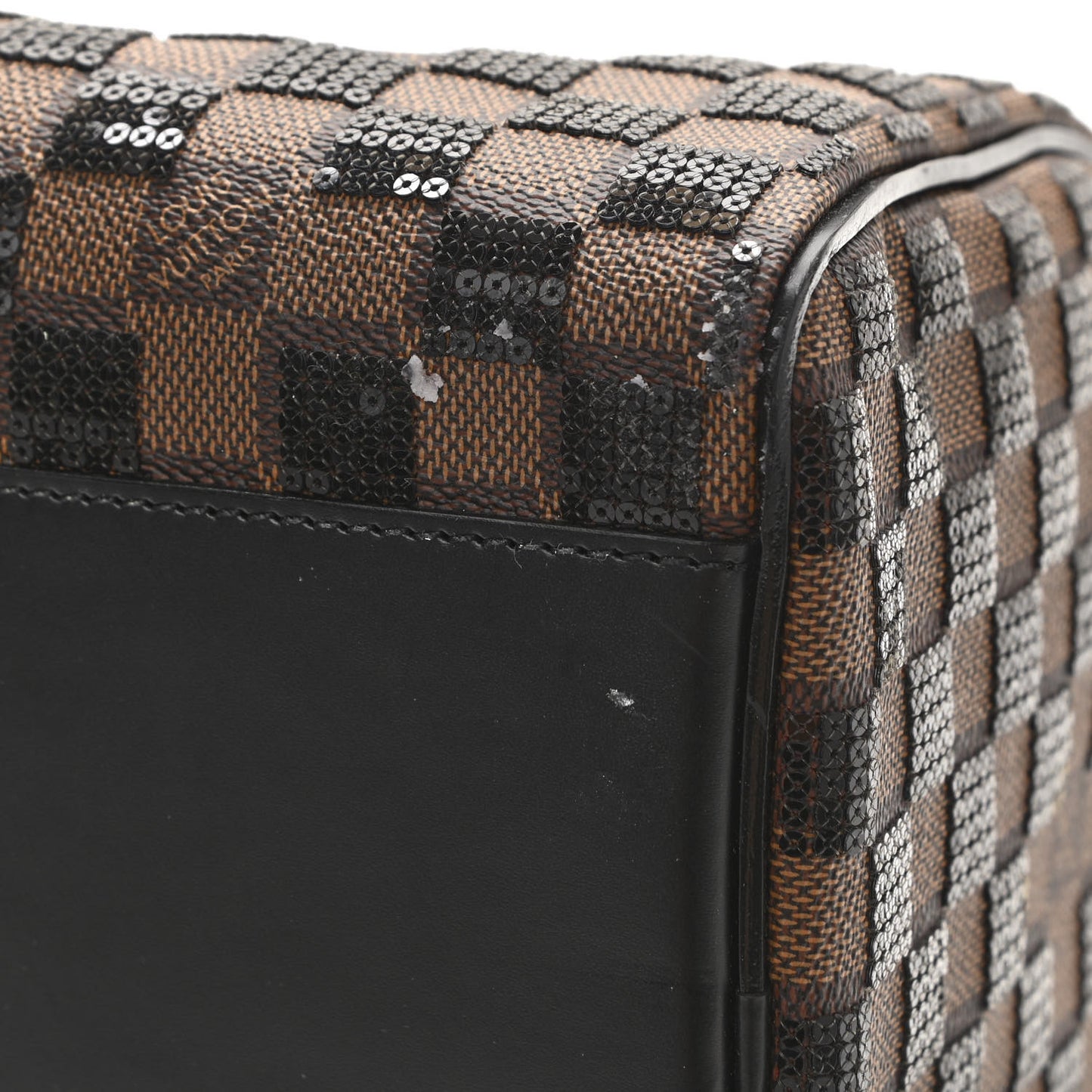 Damier Paillettes Speedy 30 Black