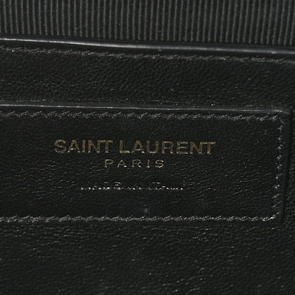 Saint Laurent Grain De Poudre Medium Monogram Kate Satchel Nude Powder 6 of 10