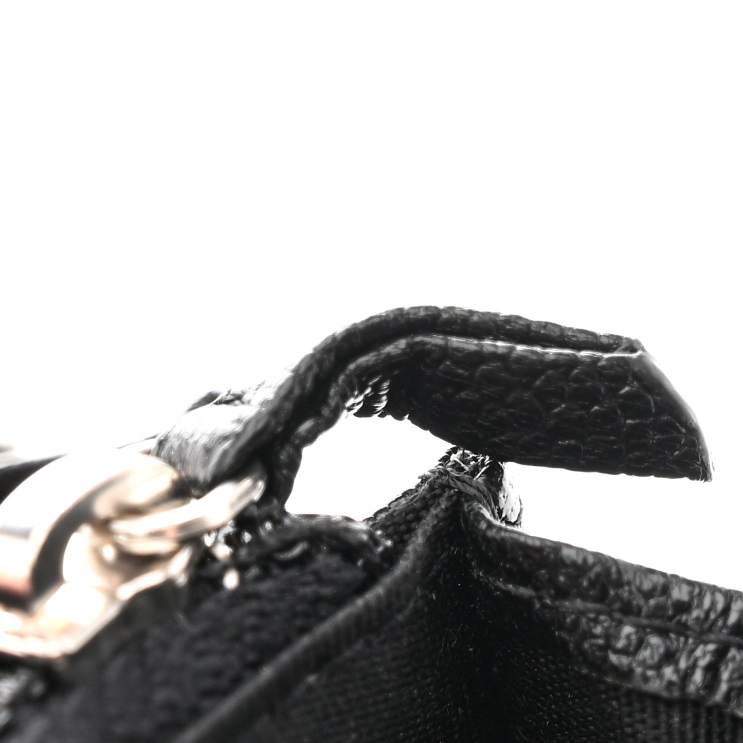 Caviar CC Small Zip Around Wallet Black Blue Green