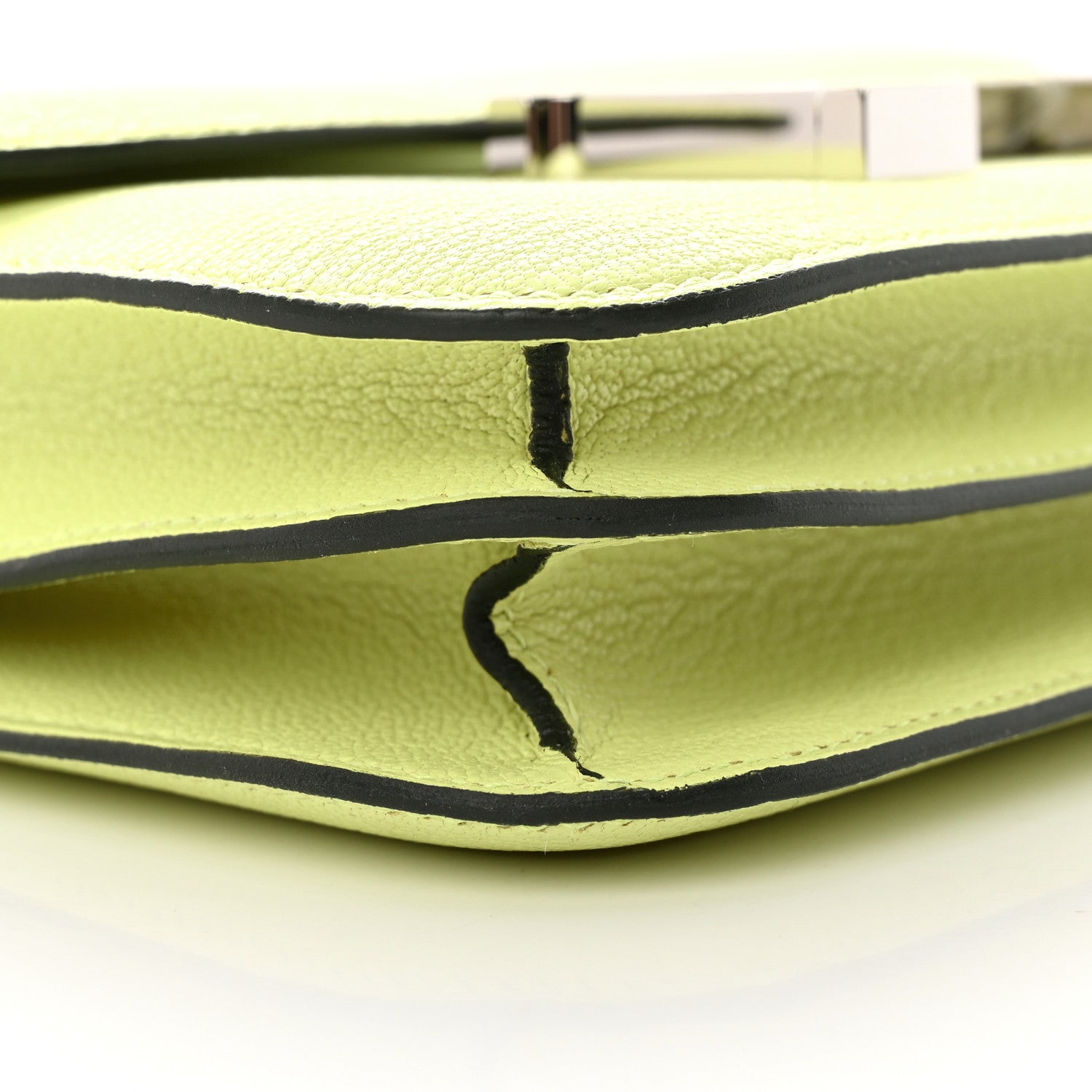 Hermes Chevre Mysore Constance 18 Jaune Bourgeon 9 of 14