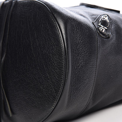 Balenciaga Veau Papier Classic Hardware Drop Bucket Bag Black 10 of 11
