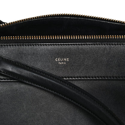 Celine Bullhide Calfskin Medium Ring Bag Black 6 of 11