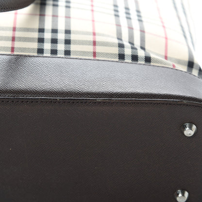 Burberry Vintage Check Tote Black 17 of 23