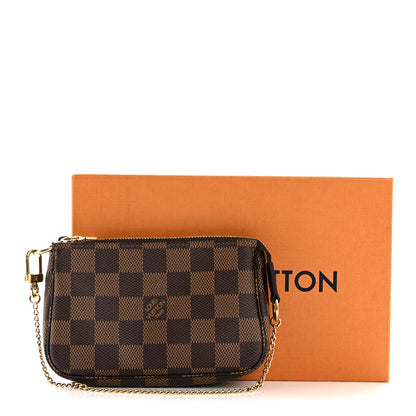 Louis Vuitton Damier Ebene Mini Pochette Accessories 7 of 7
