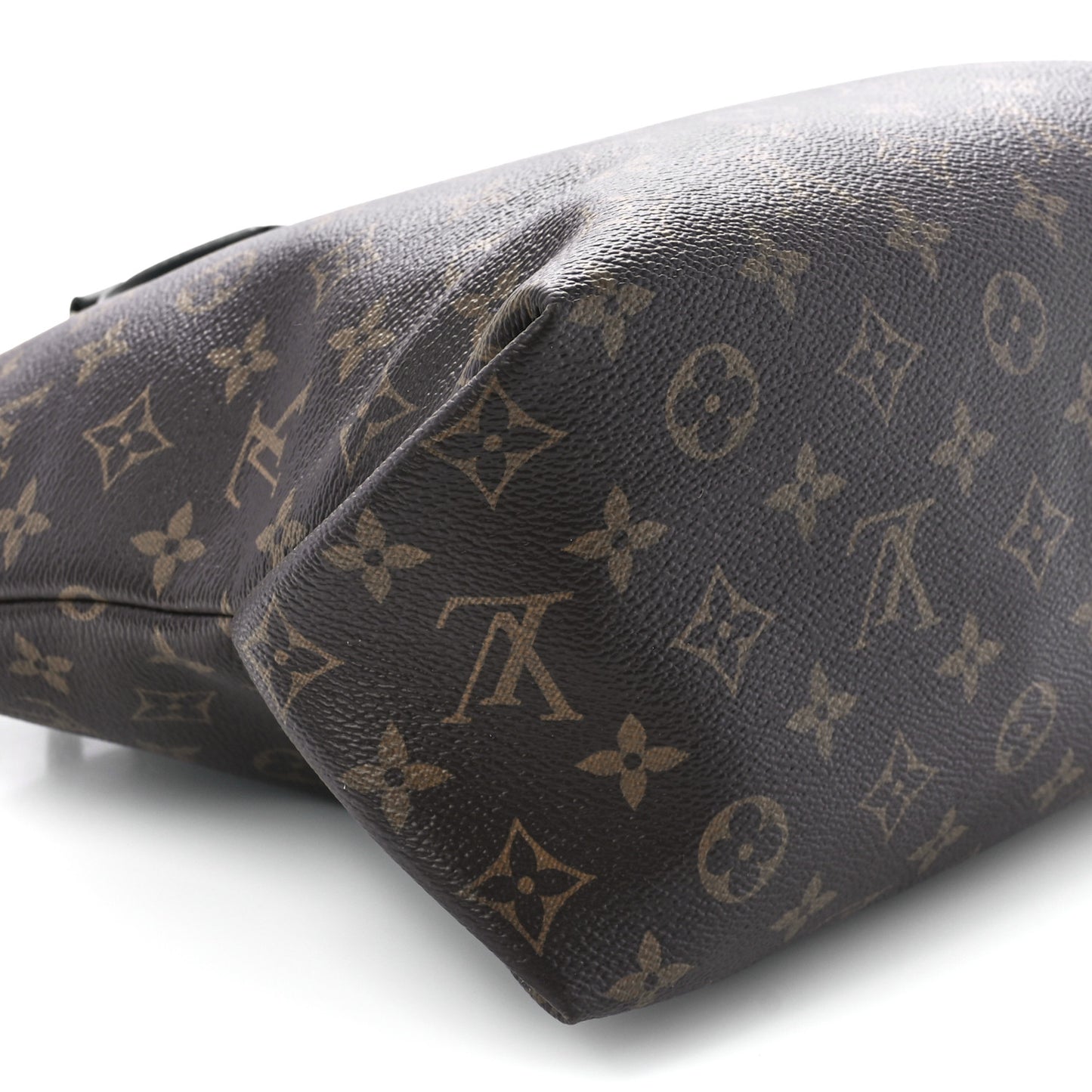 Monogram Flower Zipped Tote MM Black
