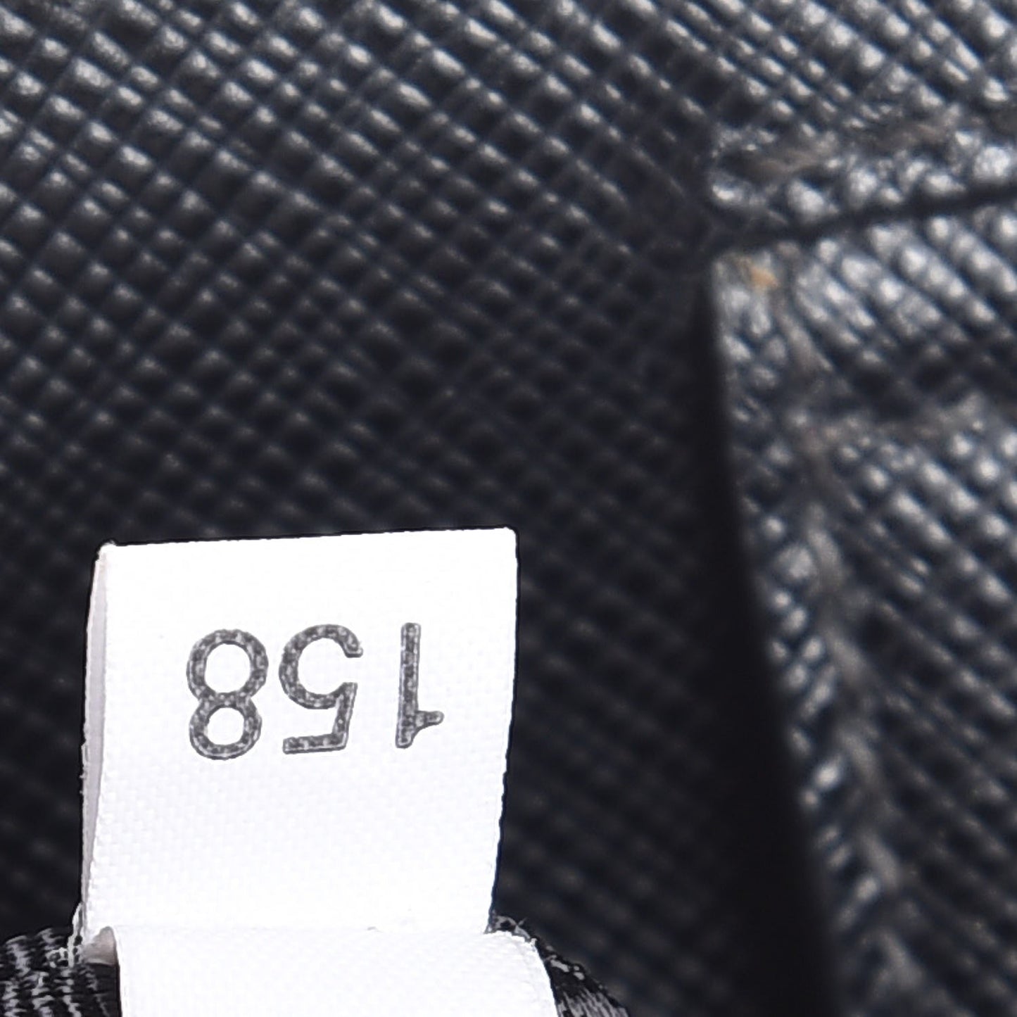Saffiano Lux Small Parabole Tote Black