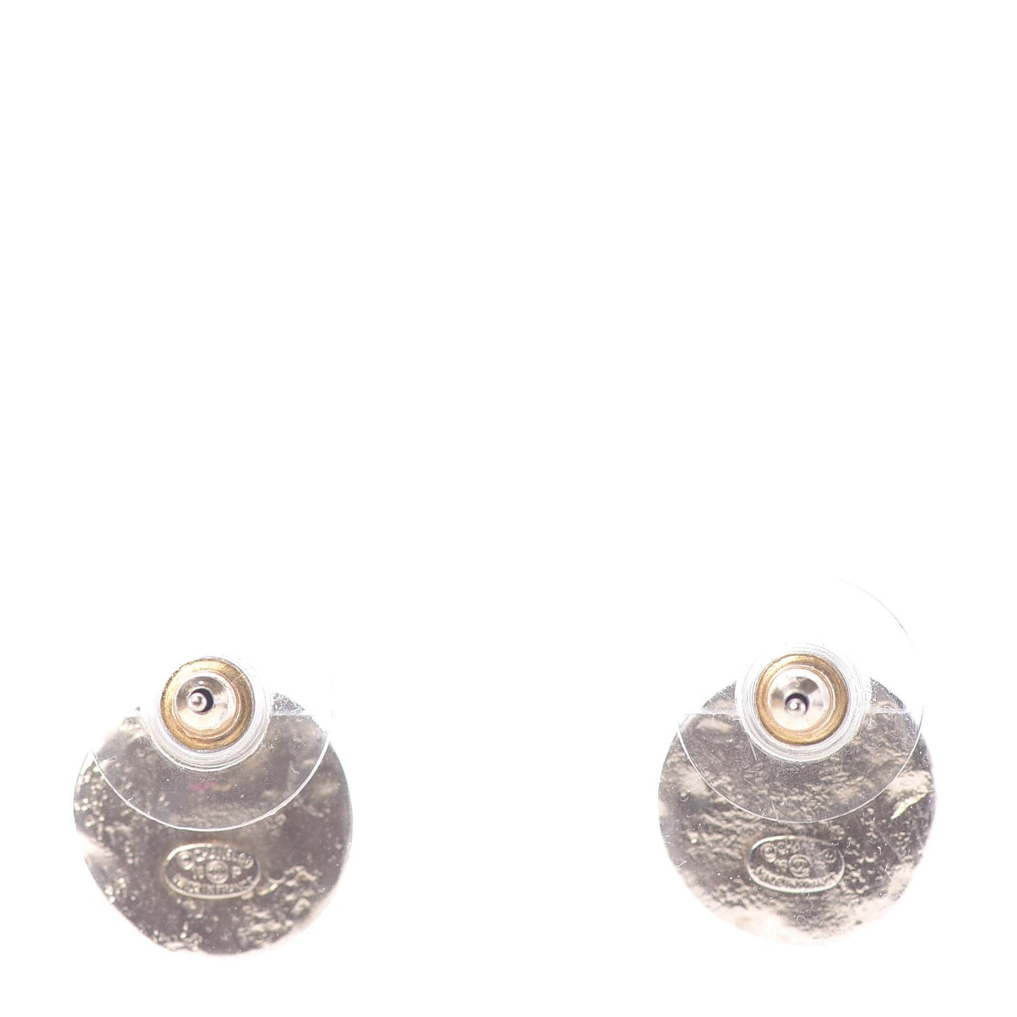 Crystal CC Earrings Gold