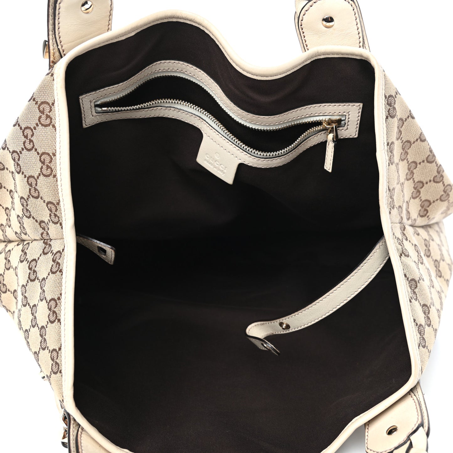 Monogram Medium Pelham Shoulder Bag Off White