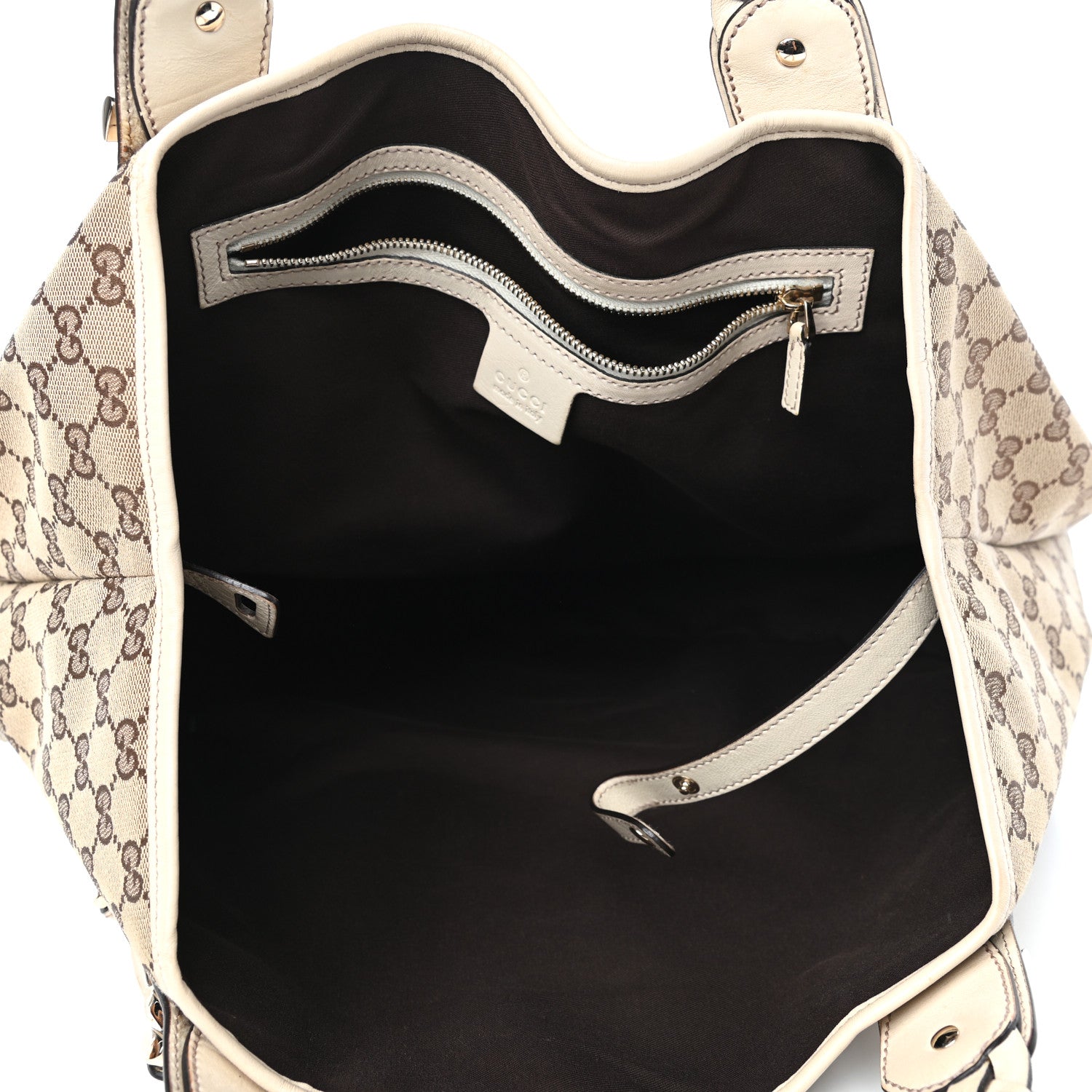 Gucci Monogram Medium Pelham Shoulder Bag Off White 5 of 10
