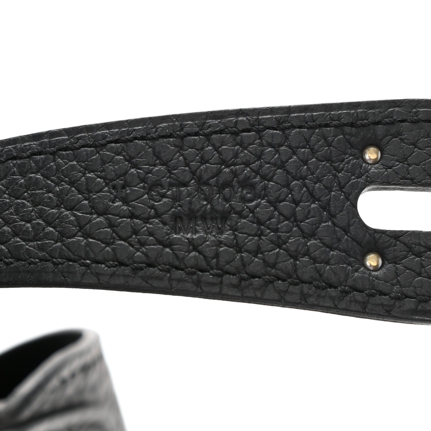 Hermes Taurillon Clemence Lindy 30 Black 7 of 10