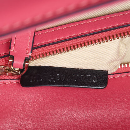 Valentino Garavani Vitello Medium Glam Lock Rockstud Flap Deep Rose 7 of 11