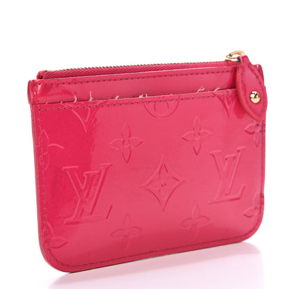 Louis Vuitton Vernis Key Pouch Hot Pink 2 of 10