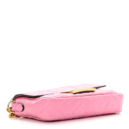 Fendi Nappa FF 1974 Embossed Mini Baguette Lollypop 4 of 13