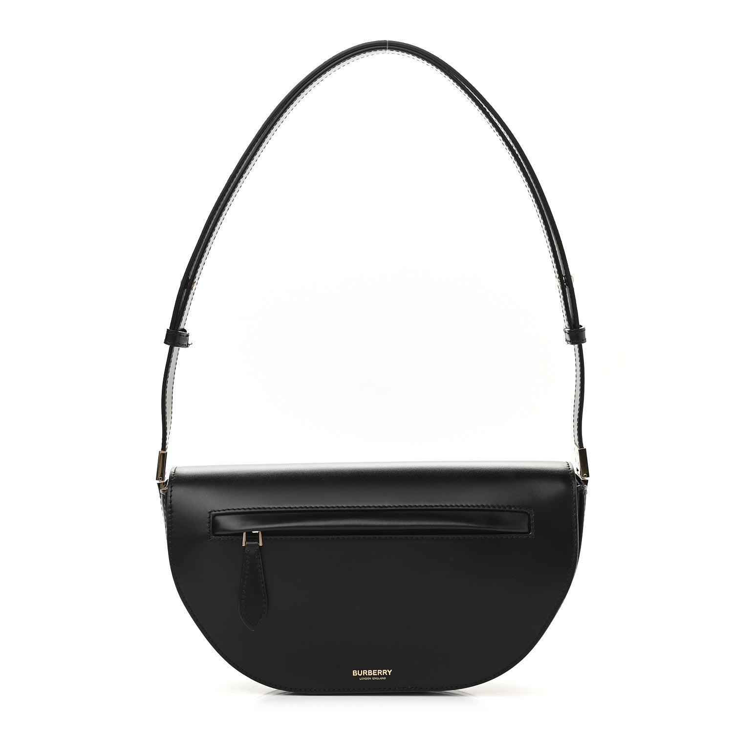 Burberry Calfskin Small Olympia Shoulder Bag Black 1 of 16