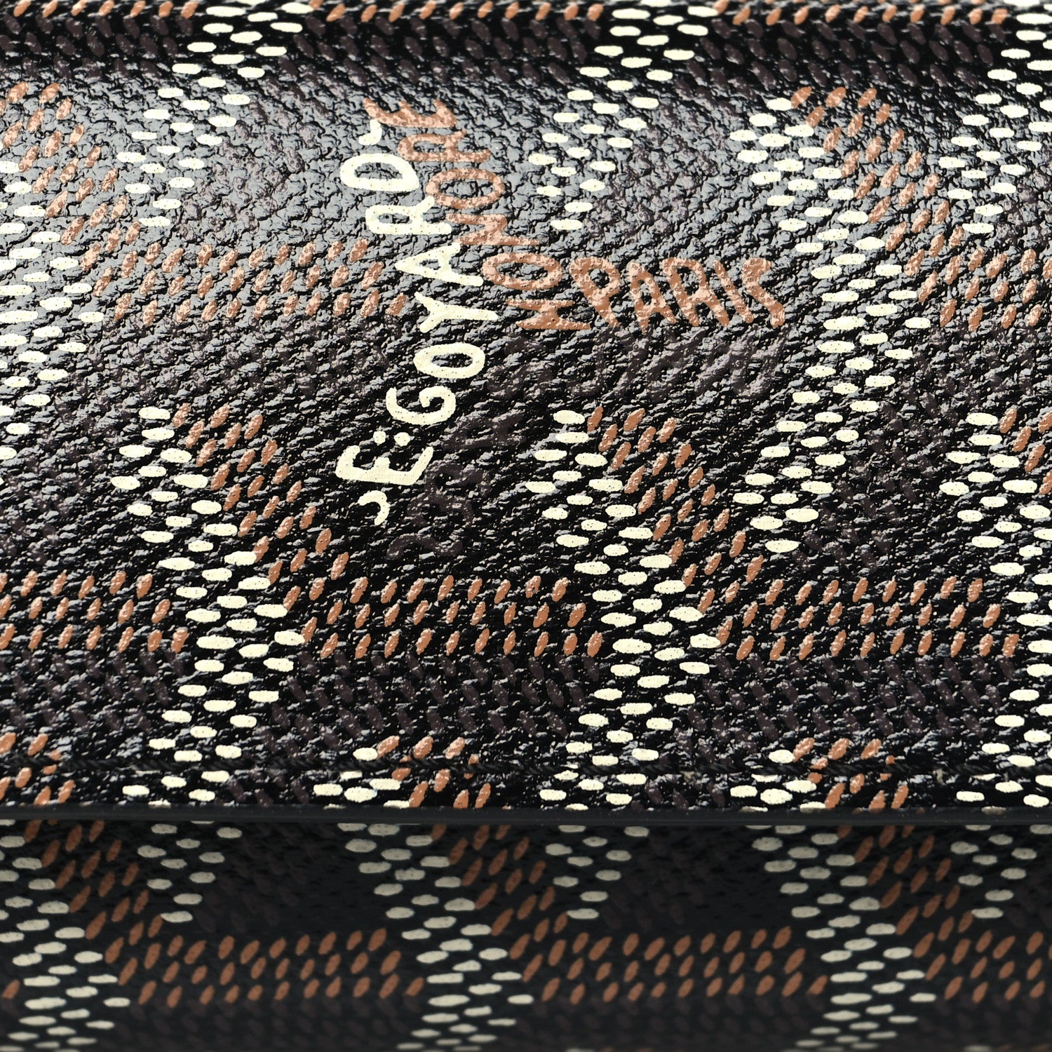 Goyard Goyardine Saint Michel 6 Key Holder Black 7 of 8