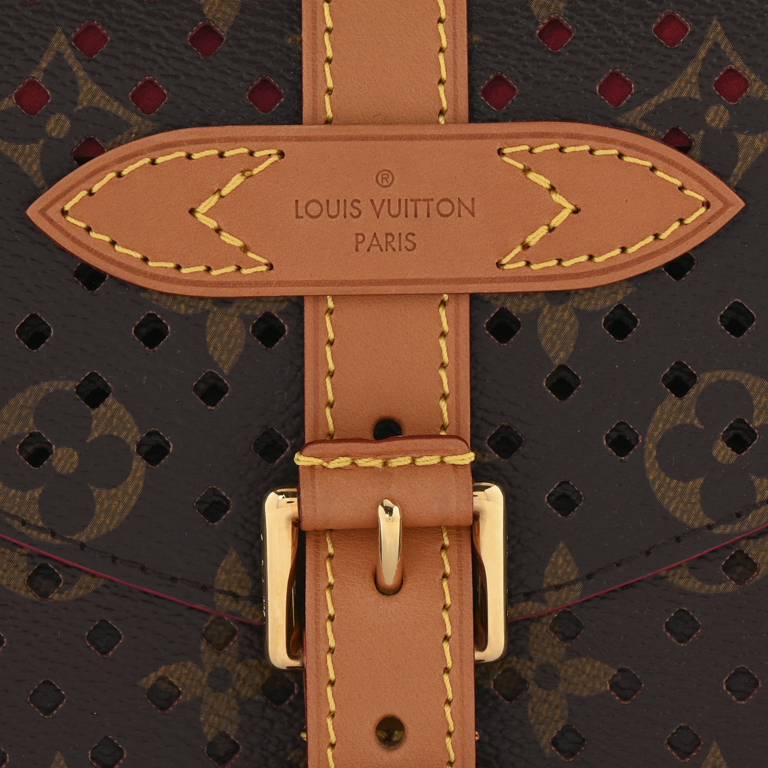 Louis Vuitton Monogram SC Flore Clutch Saumur Corail Corail 10 of 13