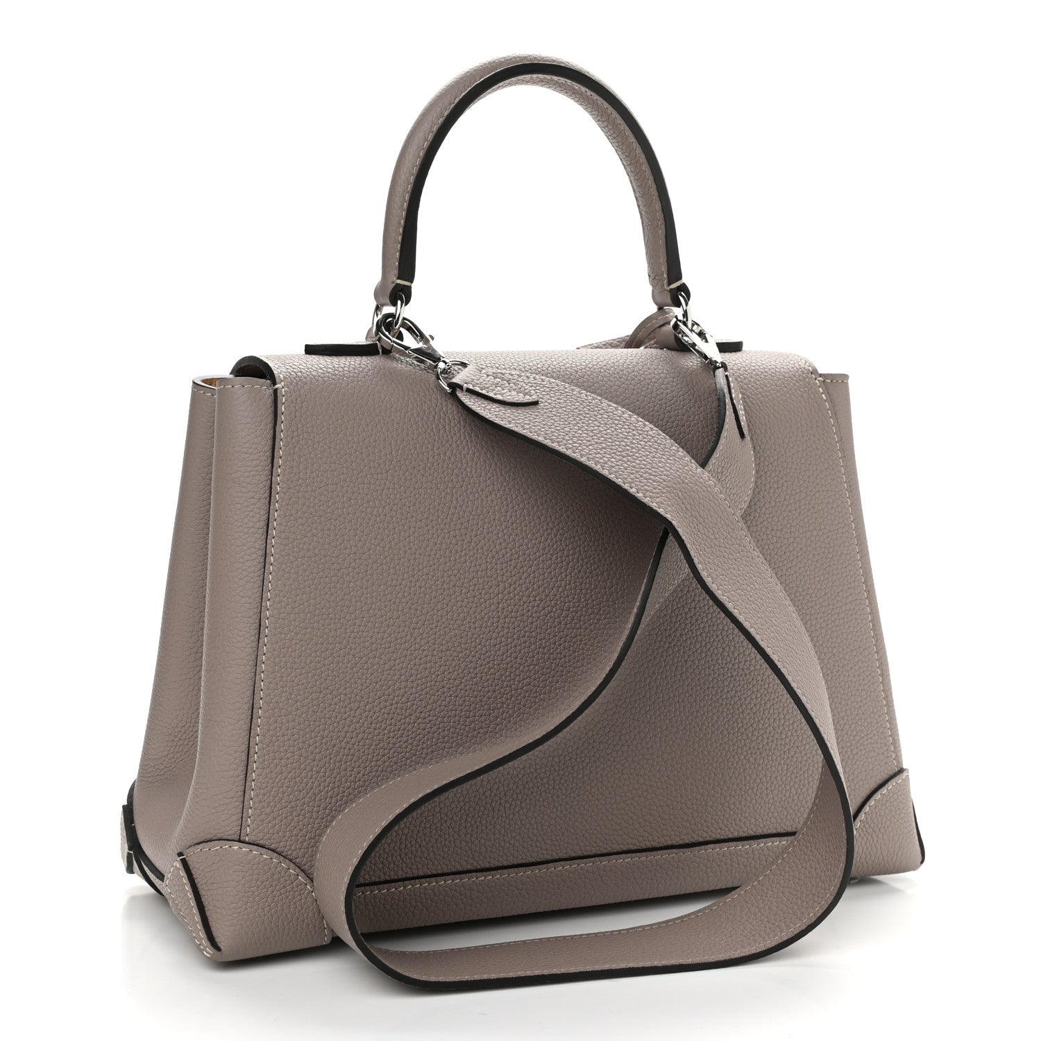 Moynat Taurillon Gex Limousine Bag Touterelle 4 of 11