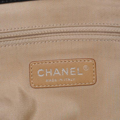 Chanel Caviar Quilted Expandable Zip Shoulder Bag Black 6 of 8