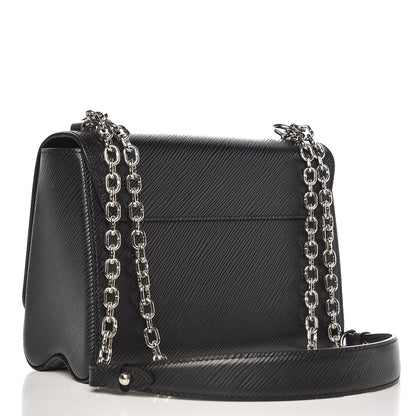 Louis Vuitton Epi Twist Shoulder Bag MM Black 3 of 7