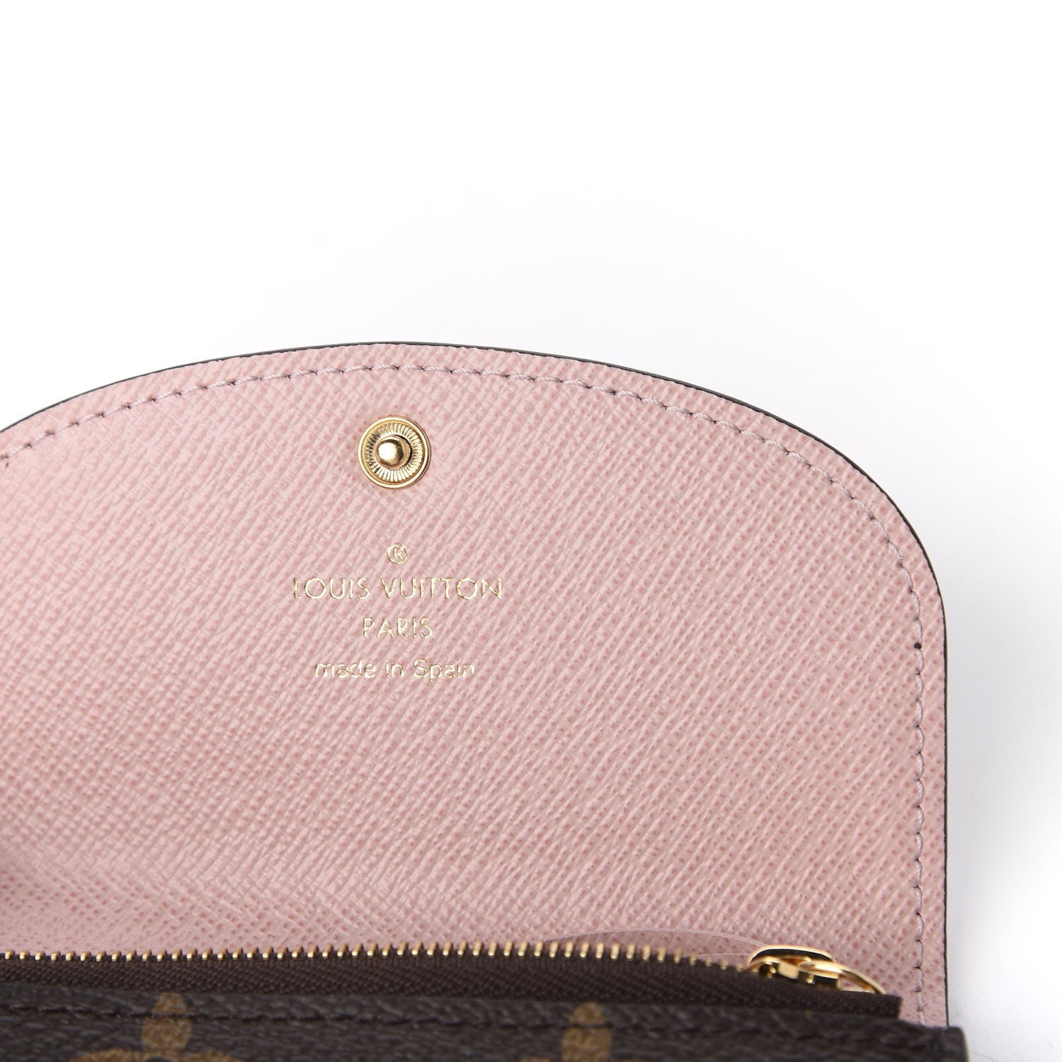 Louis Vuitton Monogram Rosalie Coin Purse Rose Ballerine 6 of 9