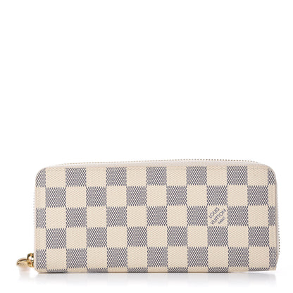 Louis Vuitton Damier Azur Clemence Wallet 1 of 10