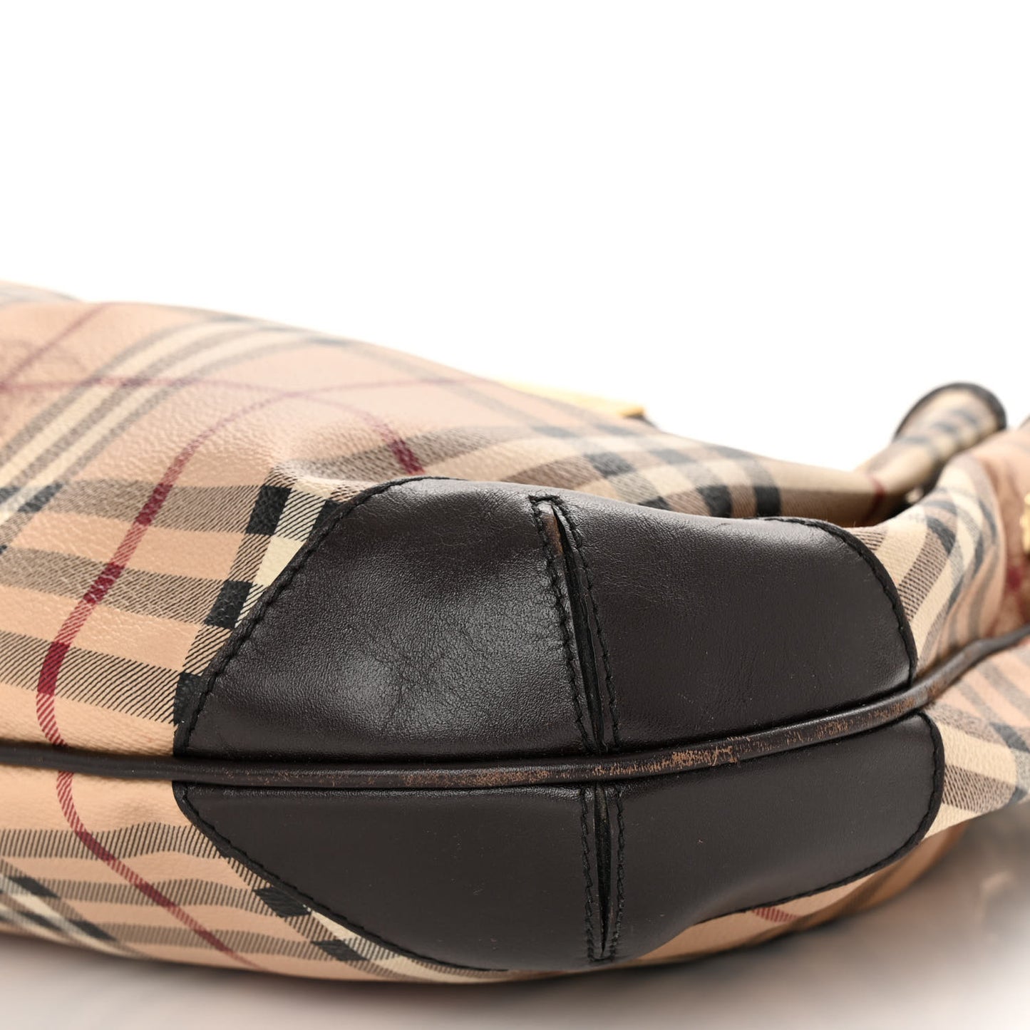 Haymarket Check Medium Willenmore Hobo Chocolate