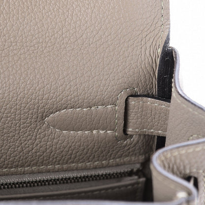 Hermes Taurillon Clemence Kelly Retourne 28 Gris Tourterelle 21 of 27