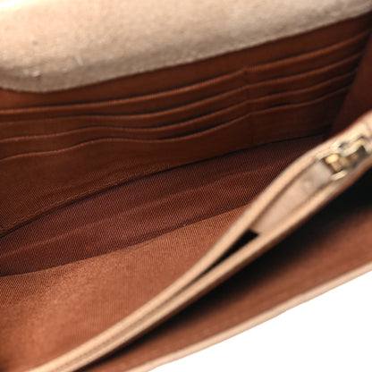 Chanel Calfskin Quilted Archi Chic Square Wallet On Chain WOC Beige 5 of 11