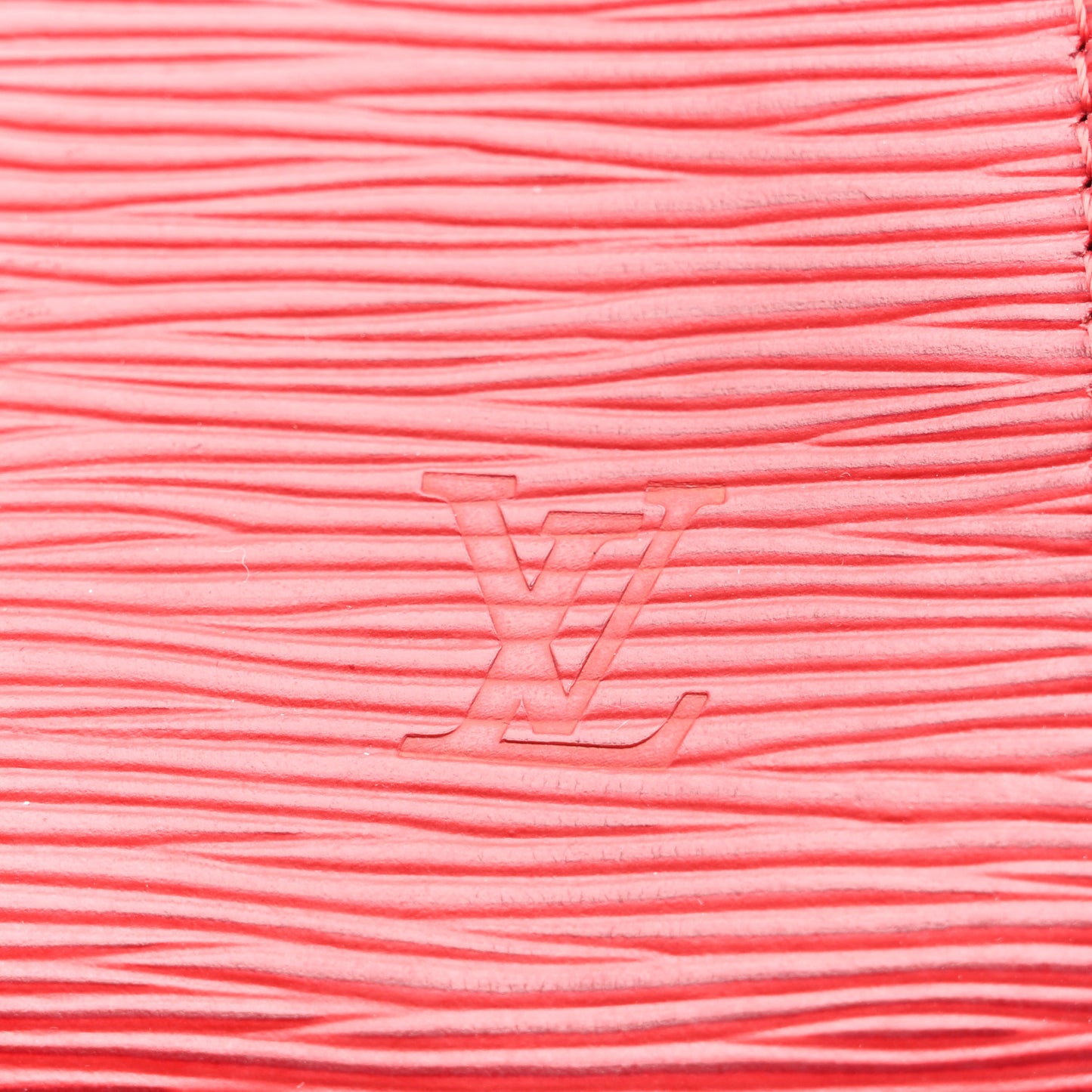 Epi Pochette Accessories 24 Castillan Red