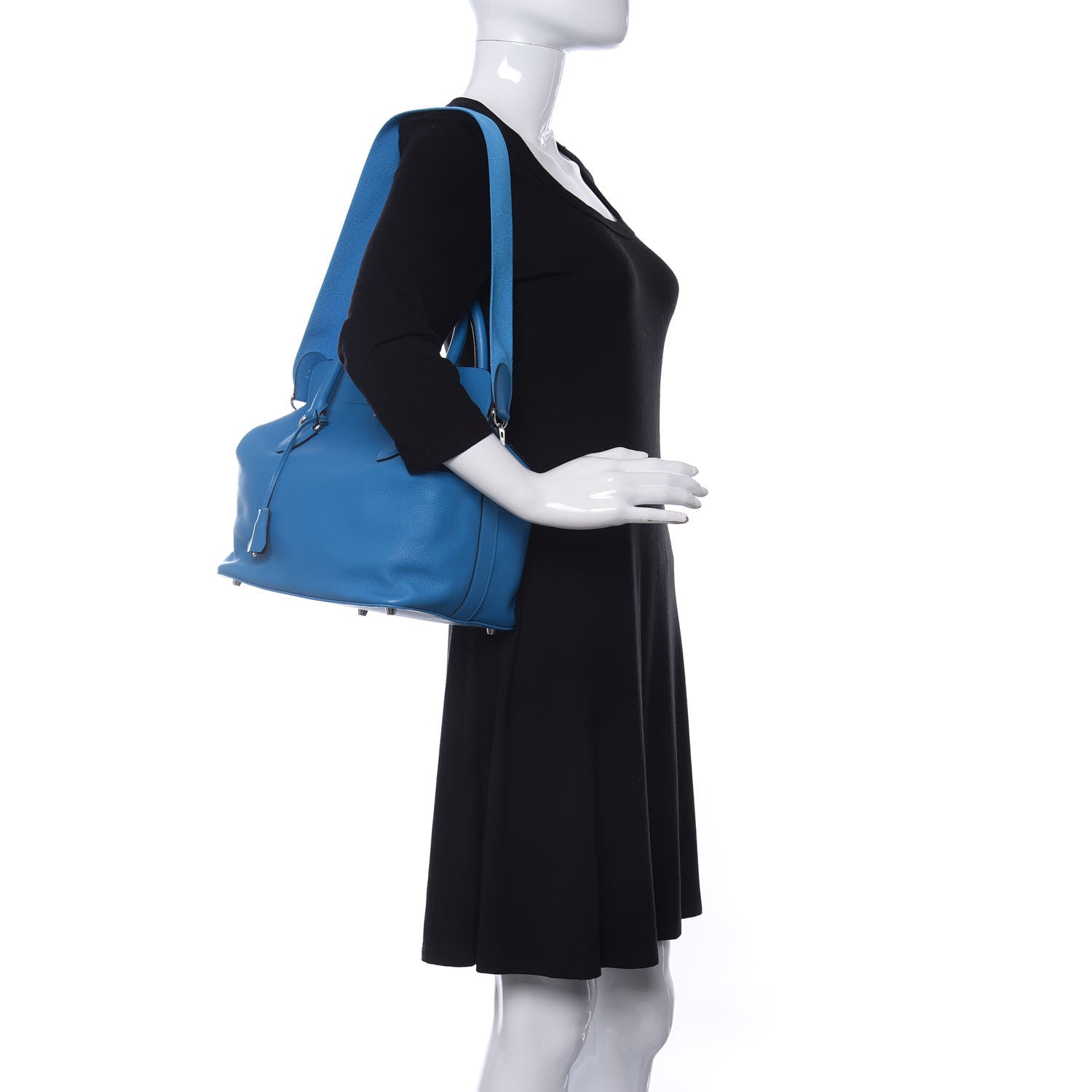 Hermes Evercolor Verso Toolbox 26 Bleu Zanzibar Malachite 2 of 9