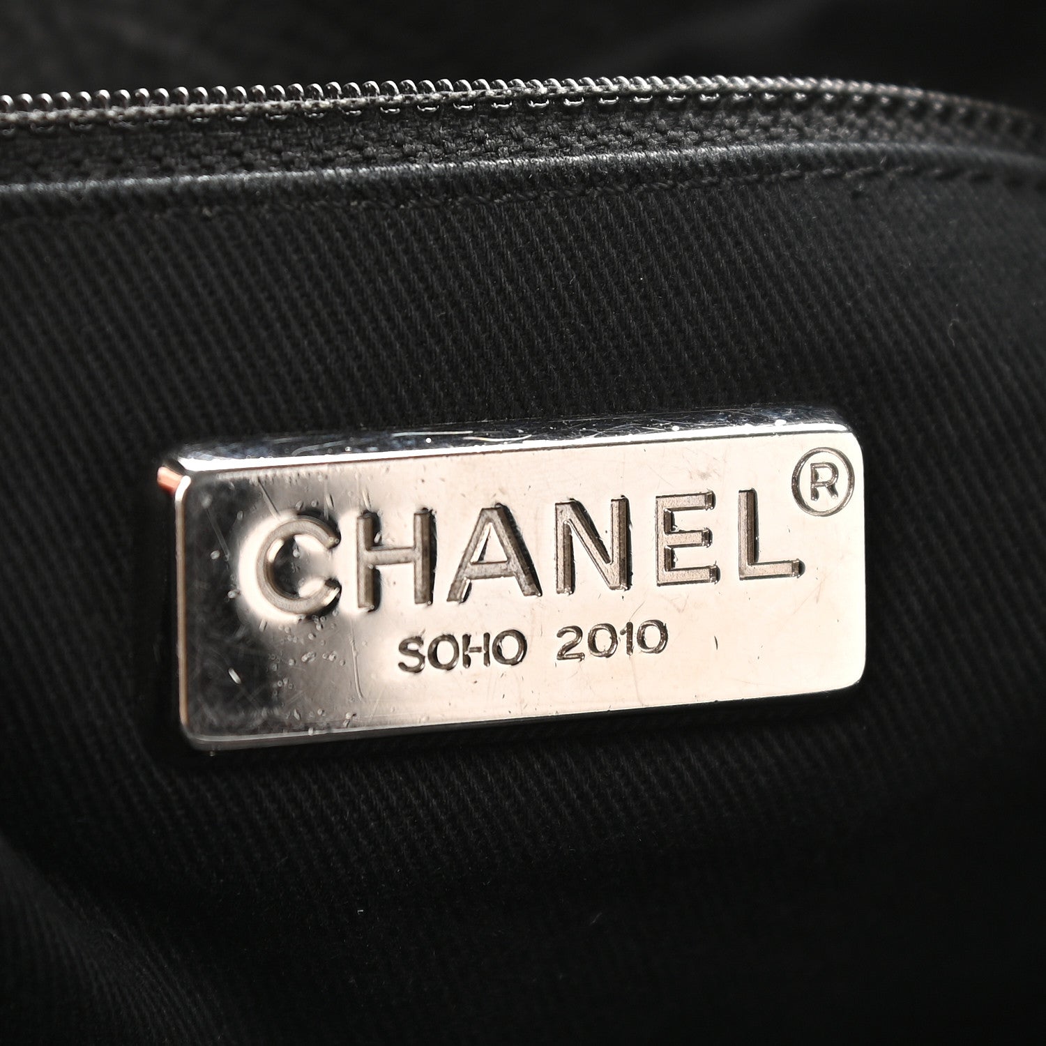 Chanel Caviar Quilted Soho Expandable Zip Shoulder Bag Black 6 of 12