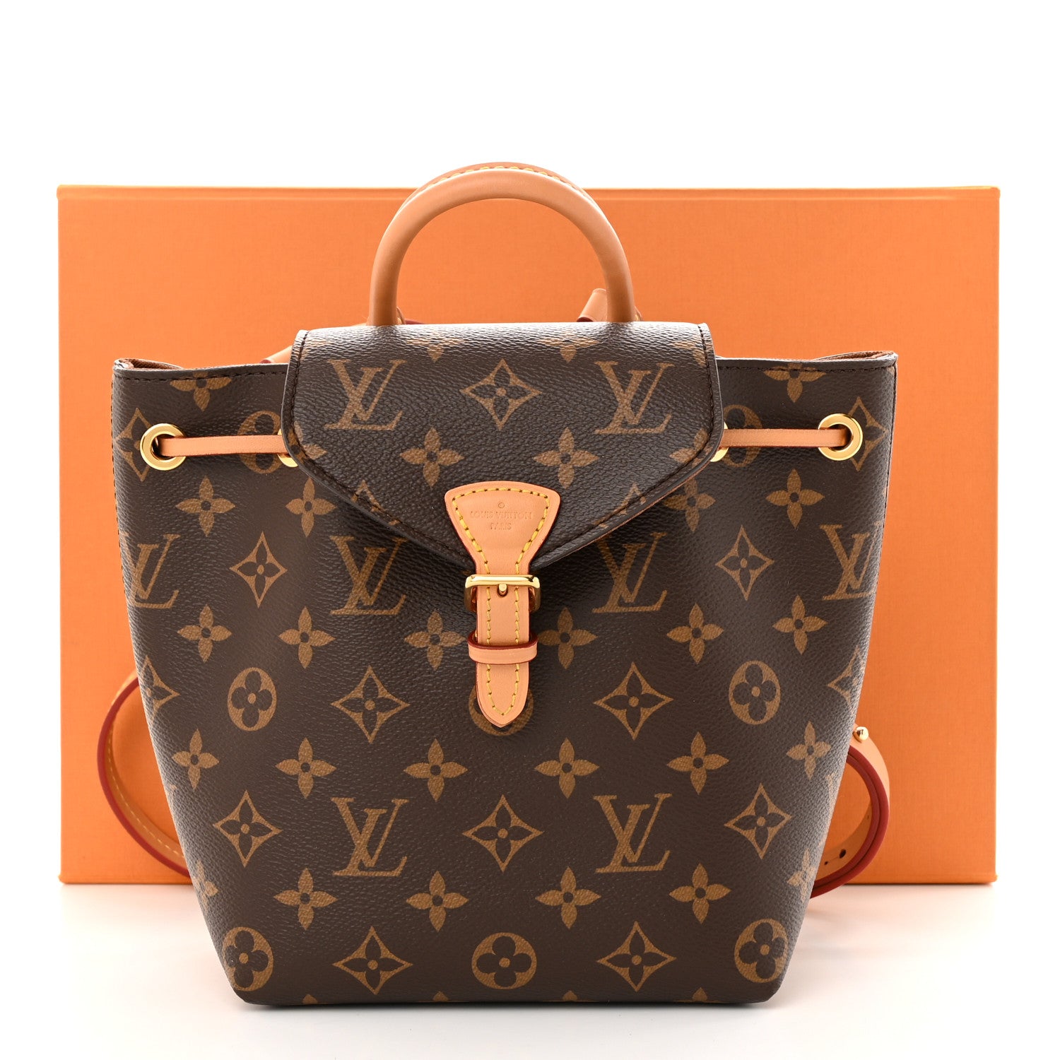 Louis Vuitton Monogram Montsouris BB Backpack Natural 10 of 10