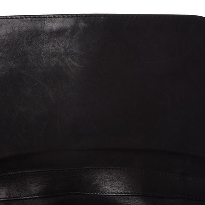 Gucci Calfskin Handmade Medium Flap Shoulder Bag Black 11 of 26